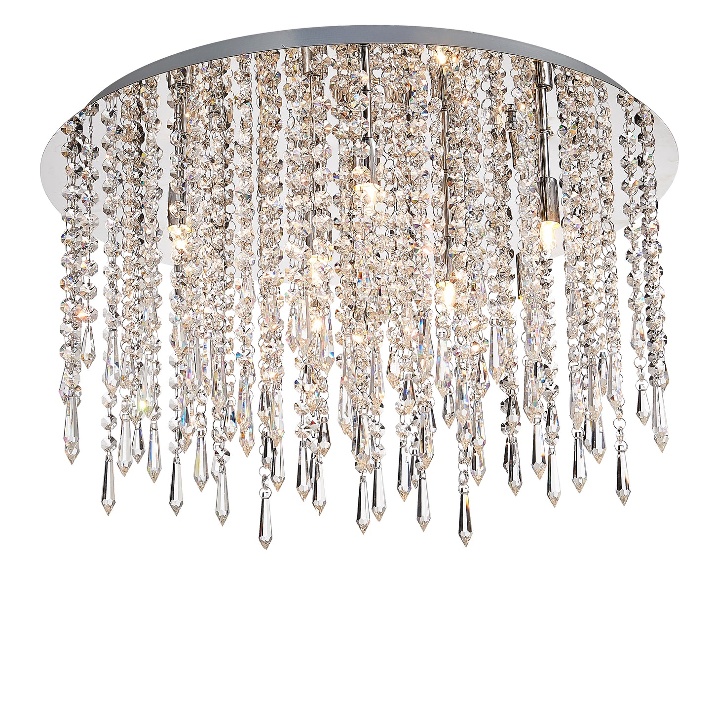 SL060CL Clayton 9 Light Flush Ceiling Light