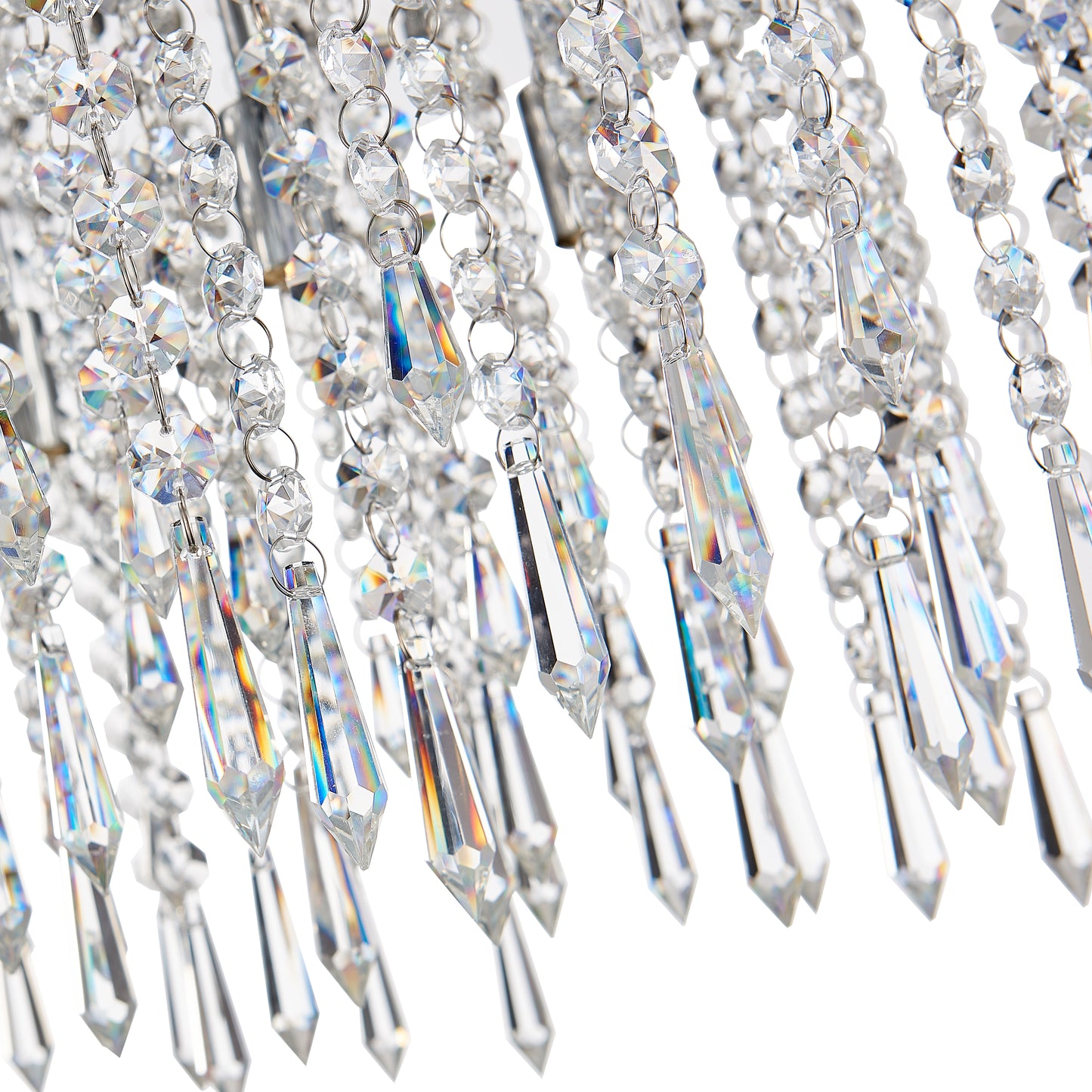 SL060CL Clayton 9 Light Flush Ceiling Light
