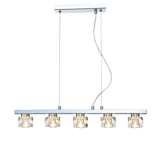 SL00621DEN Denholme 5 Light Bar Pendant