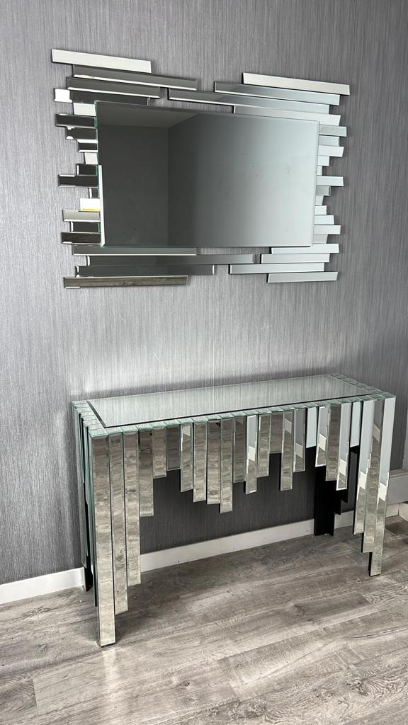 Panache Collection Console Table & Mirror Set