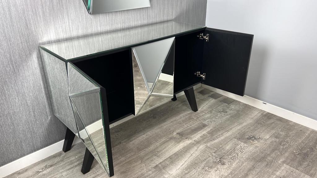 Panache Collection Console Table & Mirror Set