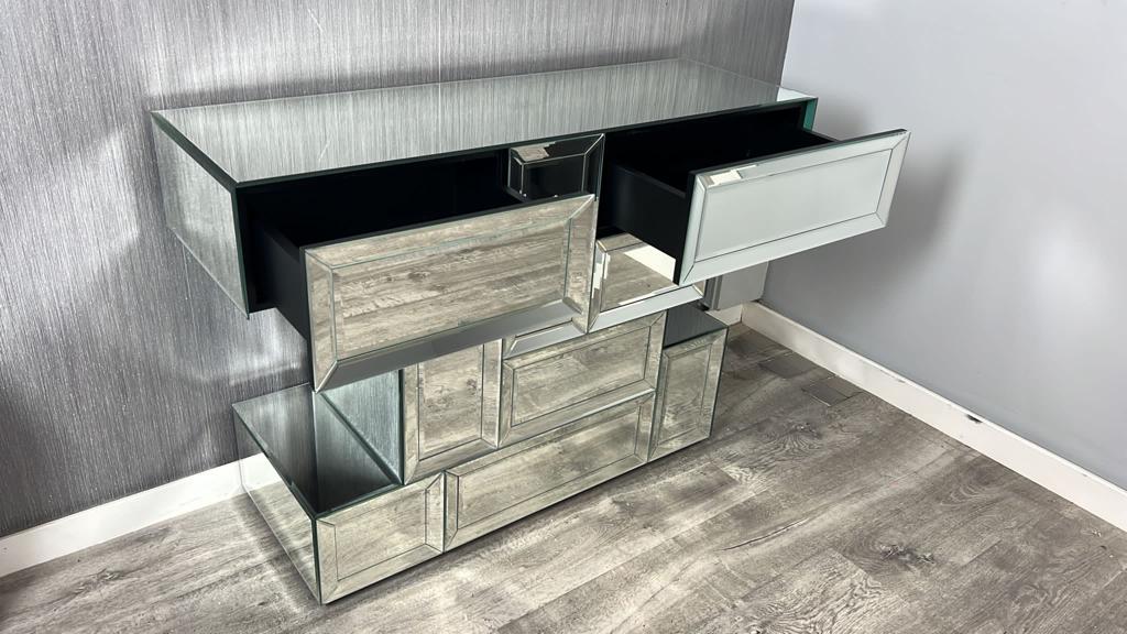 Panache Console Table & Mirror Set